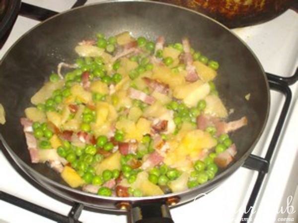 Кислые щи с горохом и яблоком (мой вариант) 