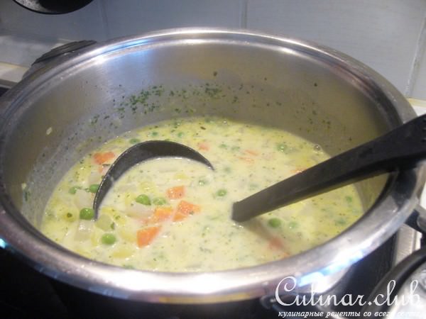 Северонемецккй айнтопф (густой молочный овощной суп)