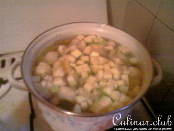 летний овощной суп