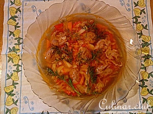 Щи с галушками от Вицушки (вариант)