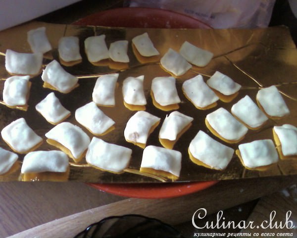 польский борщ с ушками