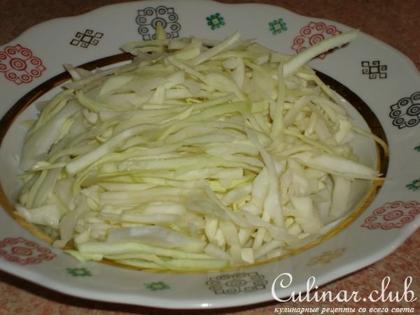 Рисово-капустный суп