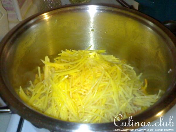 Нежный грибной крем-суп (желтенький)