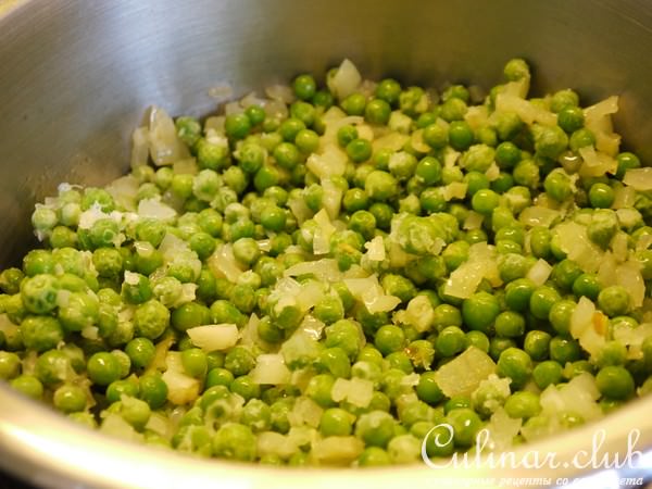 Гороховый суп -пюре с рыбой горячего копчения (постимся вкусно)