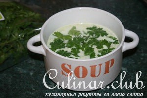 Суп-пюре из авокадо