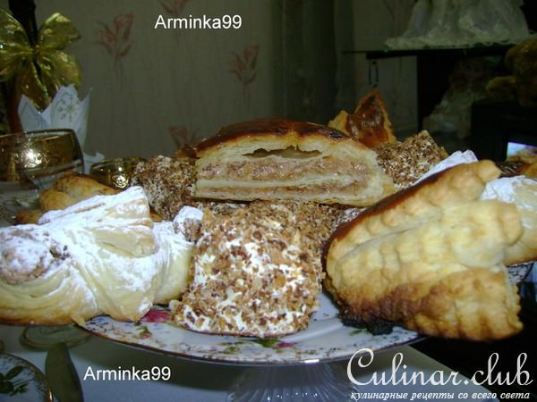 Слоеное тесто и изделия из него