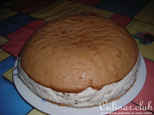 Торт "Шоколадно - банановый купол"