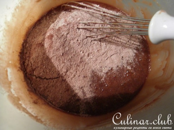 Американские Cinnamon-Brownis с кремом Frosting