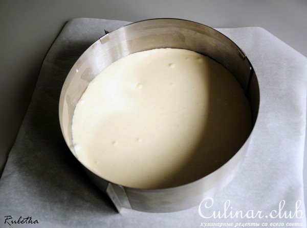 Транчо с маскарпоне и изюмом.