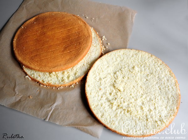 Транчо с маскарпоне и изюмом.