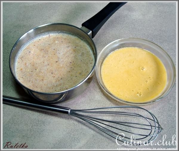 Миндальные трубочки с кремом.