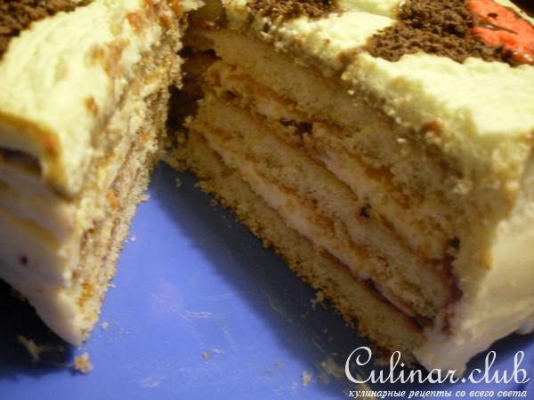 Торт "Микки Маус" (новогодний порадок Барбосу)