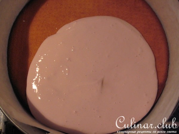 Торт с творогом и вишней (очередной)