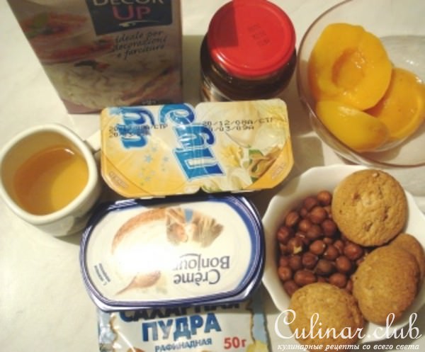 Персиковый торт