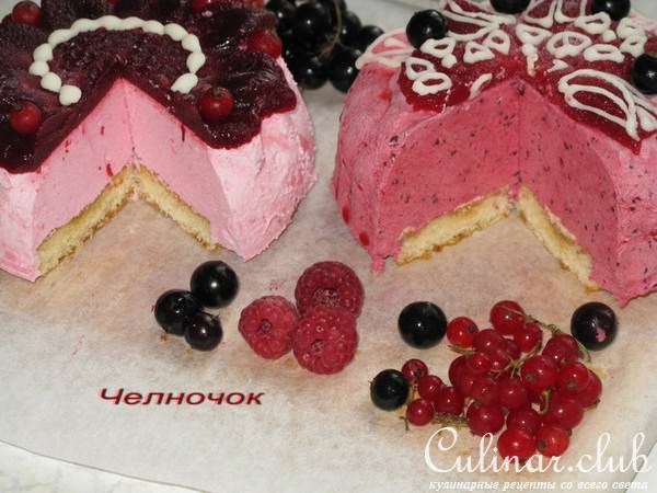 Муссовые мини тортики с желе