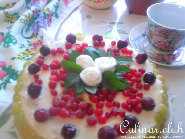 торт « вкус лета »