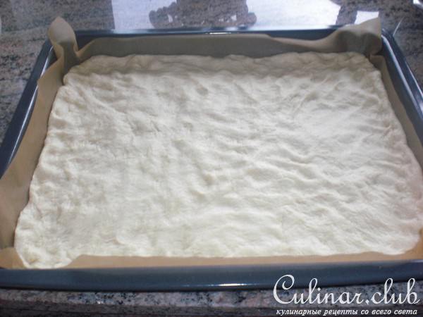 Rhabarberkuchen,( Пирог из ревеня, вариант )