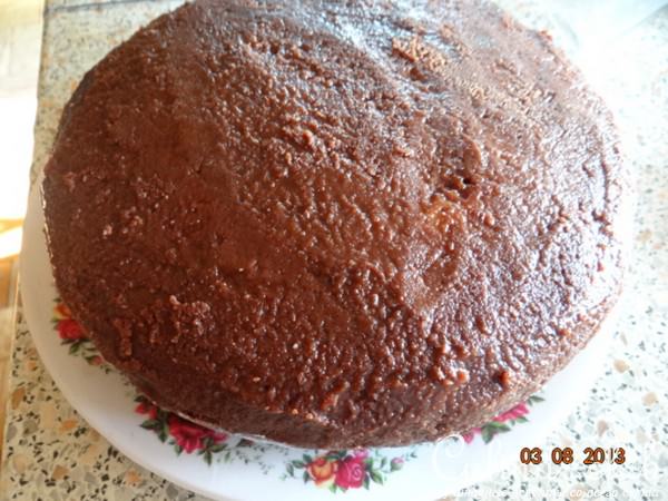 Тортик «Цветущая корзинка» с черносливом