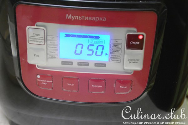 Маковый бисквит в мультиварке.
