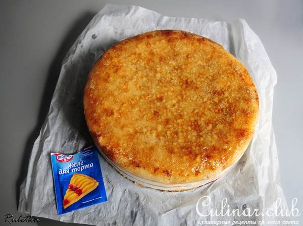 Транчо с маскарпоне и изюмом.