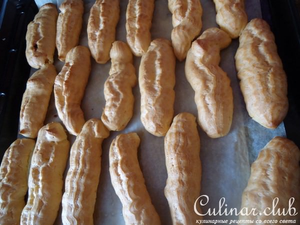 ***"ЭкЛерчики"*** с Заварным Кремом, Шоколадом и Арахисом)))