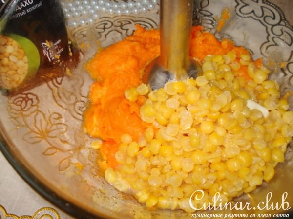 Бабка из моркови и гороха «Царская»