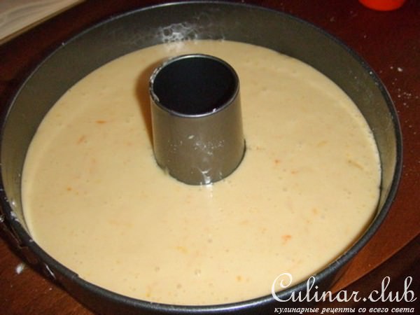 Апельсиновый кекс
