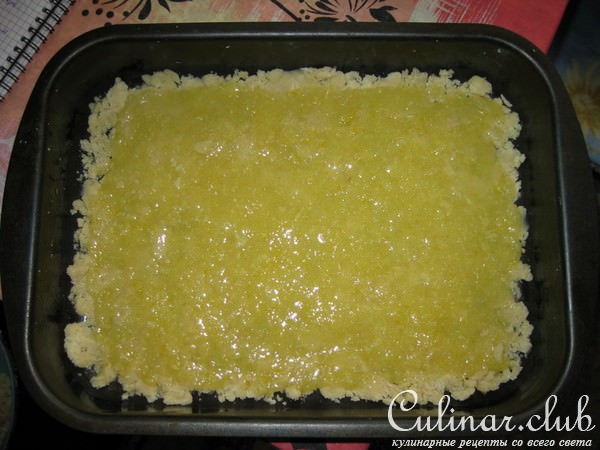 Песочный лимонный пирог (вариант) 