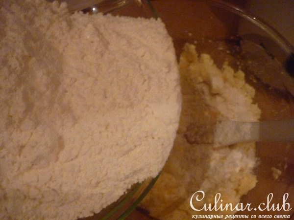 Блонди с овсянкой и клюквой