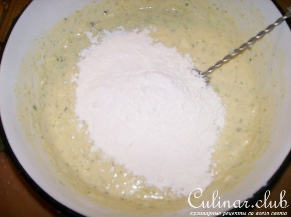 Капустный кекс