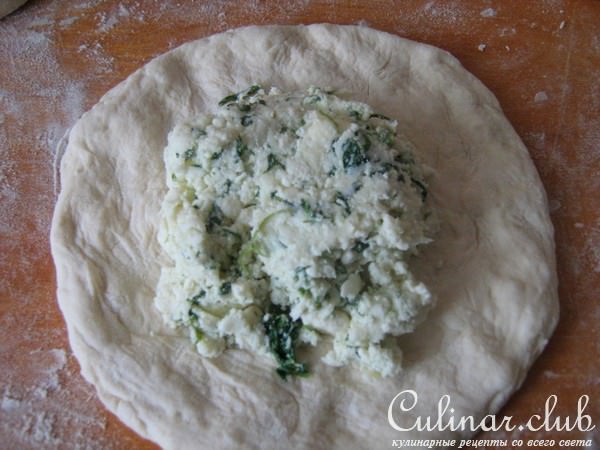 ПИРОГИ с сыром и шпинатом