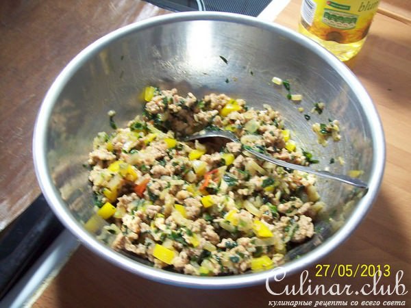 Пироги с фаршем и овощами "Базлама"