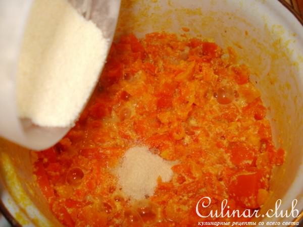 Бабка из моркови и гороха «Царская»