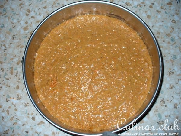 Морковный пирог