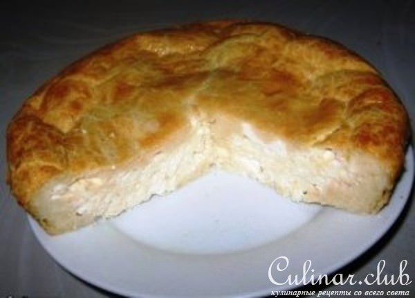 Очень не сложный и очень вкусный пирог