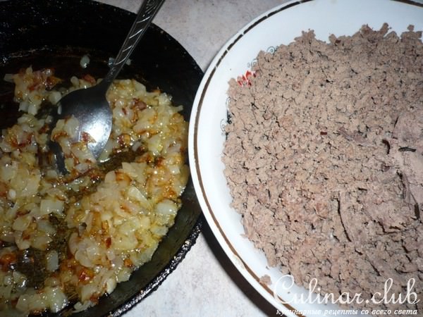 Струдель с ливером