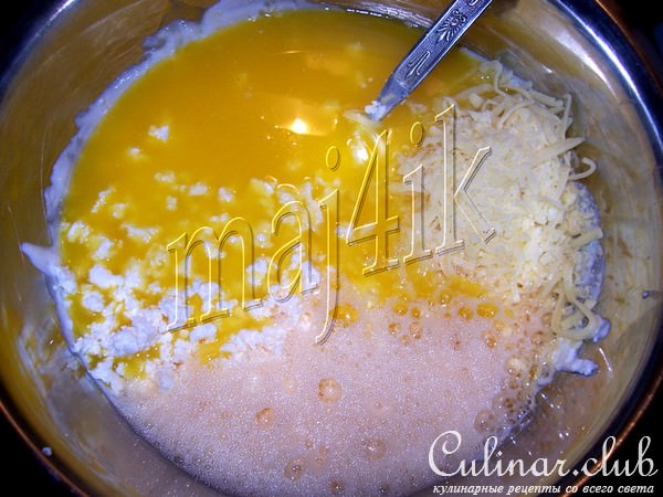 Сырный кекс-пирог "Быстро и вкусно"