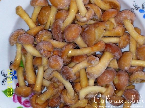Киш с грибами и картошкой
