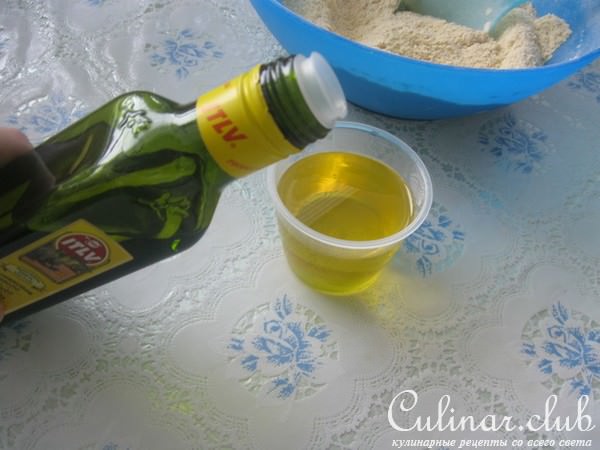 Фруктовая галета с кукурузной мукой