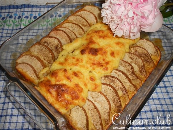 Груши под "шубой из манки"
