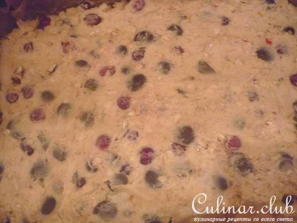 Блонди с овсянкой и клюквой