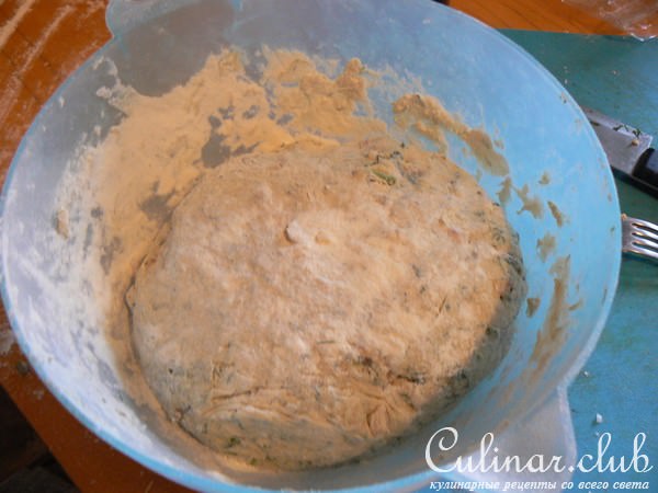 Лепешки из смеси кукурузной и пшеничной муки