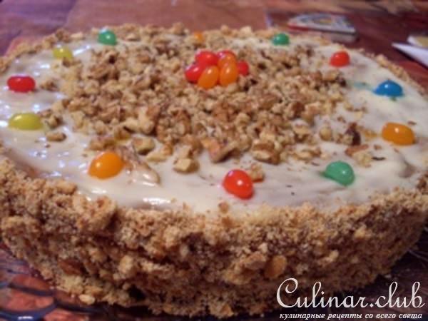 Медовый тортик (обыкновенный,но вкусный)