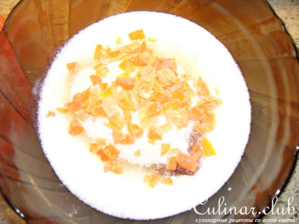 Печеньки с цукатами и джемом