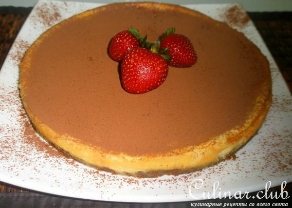 Чизкейк с клубничкой