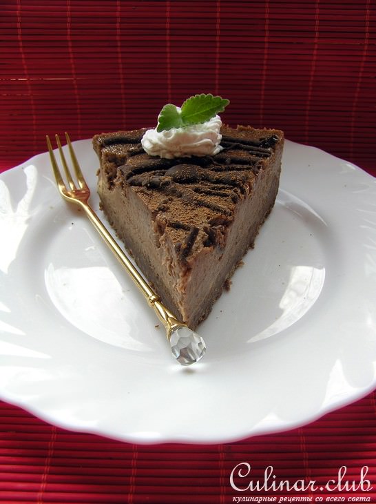 Chocolate Raspberry Cheesecake