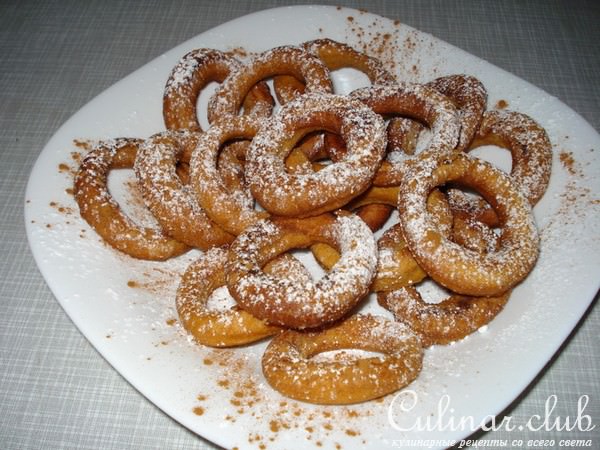 Пончики с корицей (вариант)
