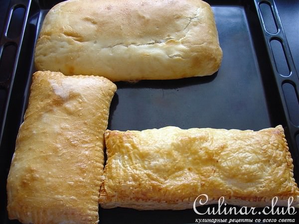 „Кармашки“ с куриной грудкой и баклажанoм.