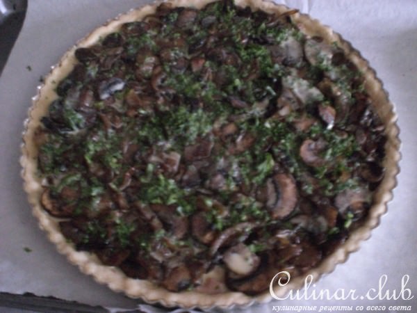 Запеканка с тунцом и грибами ( вариант)