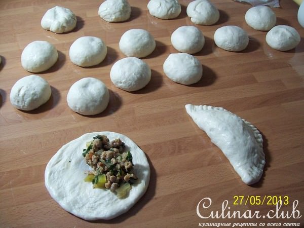 Пироги с фаршем и овощами "Базлама"